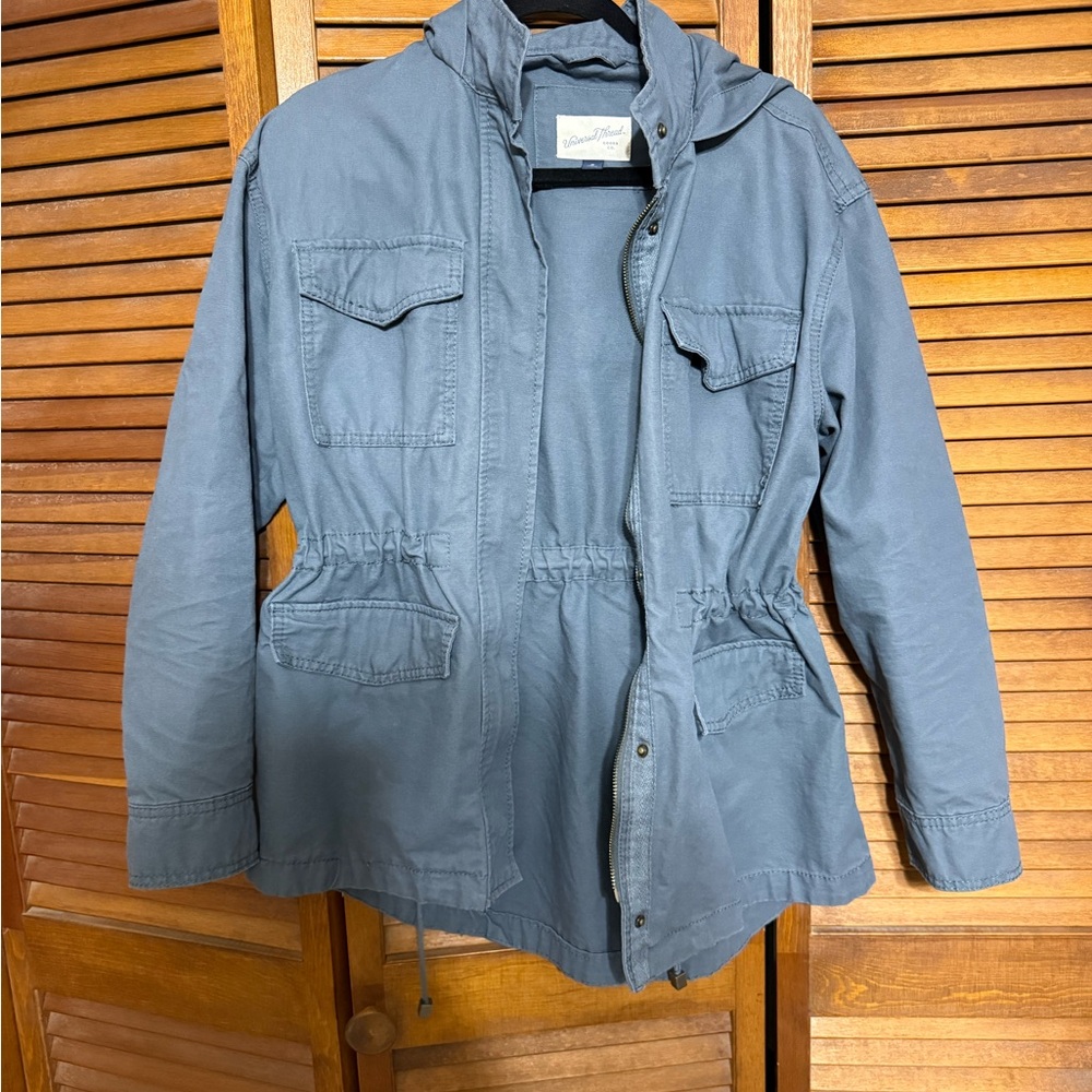Universal Thread Utility Jacket in Slate Blue